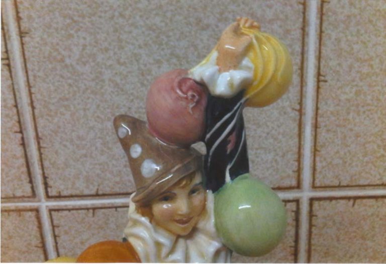 Clown3 Steve Jones Pottery Restoration