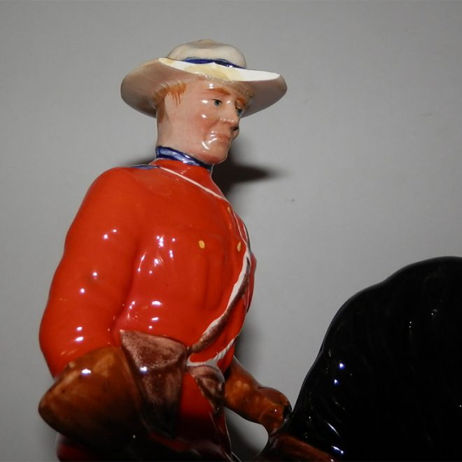 Beswick Mounty With Hat Damage Steve Jones Pottery Restoration