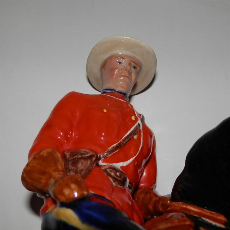Beswick Mounty With Hat Damage Steve Jones Pottery Restoration